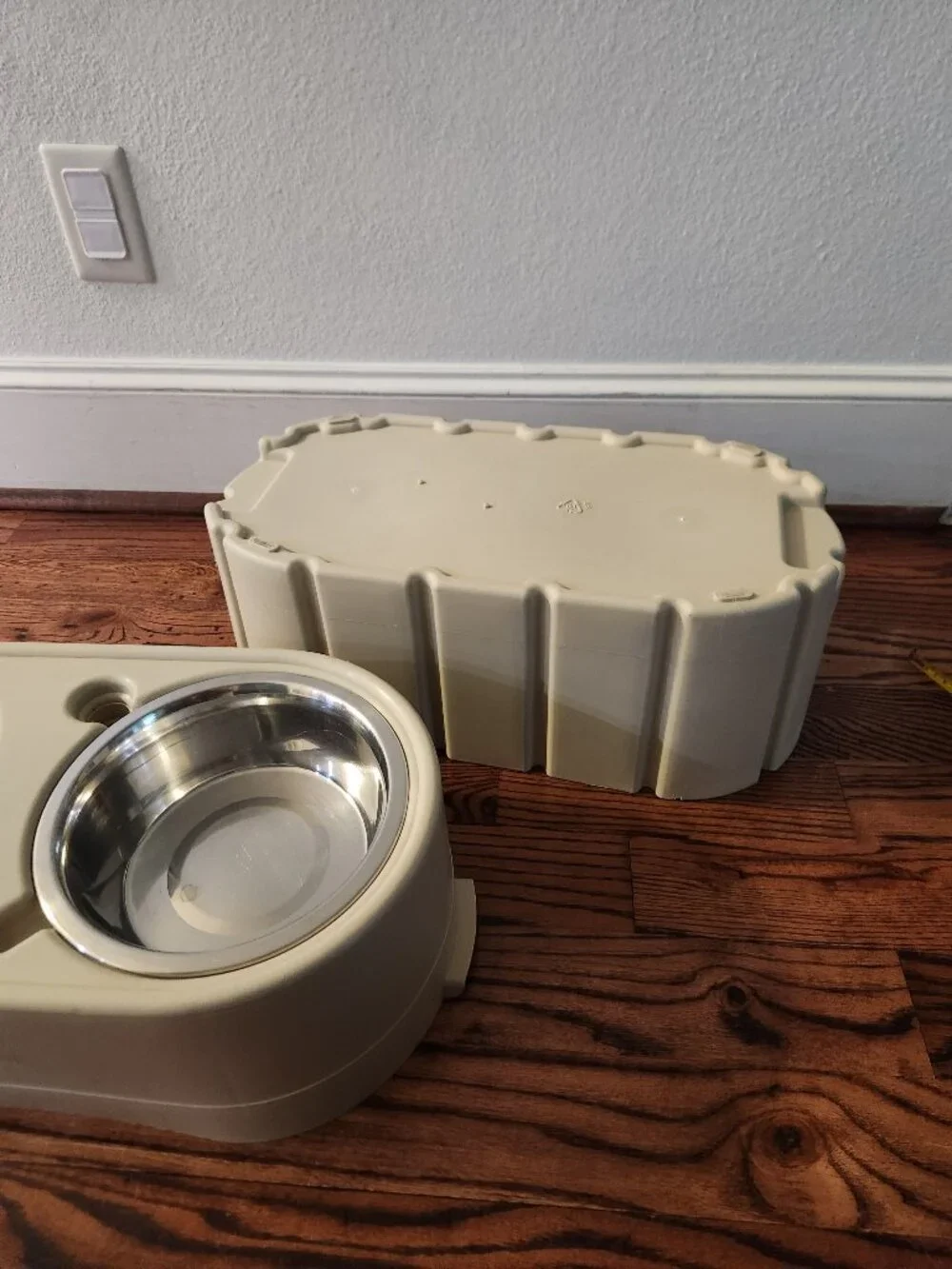 Elevated Dog Bowl & Storage